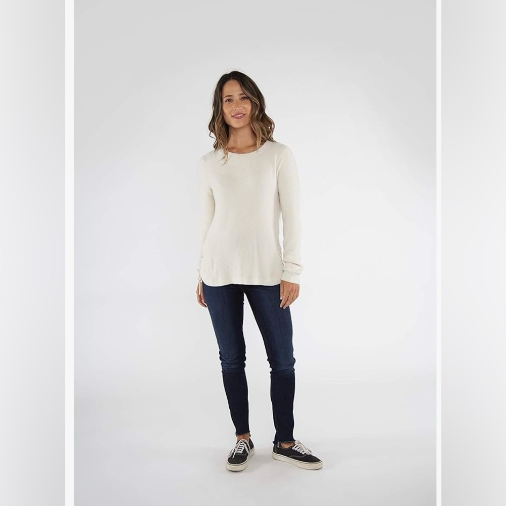 Carve Designs Women's Willa Sweater - Birch